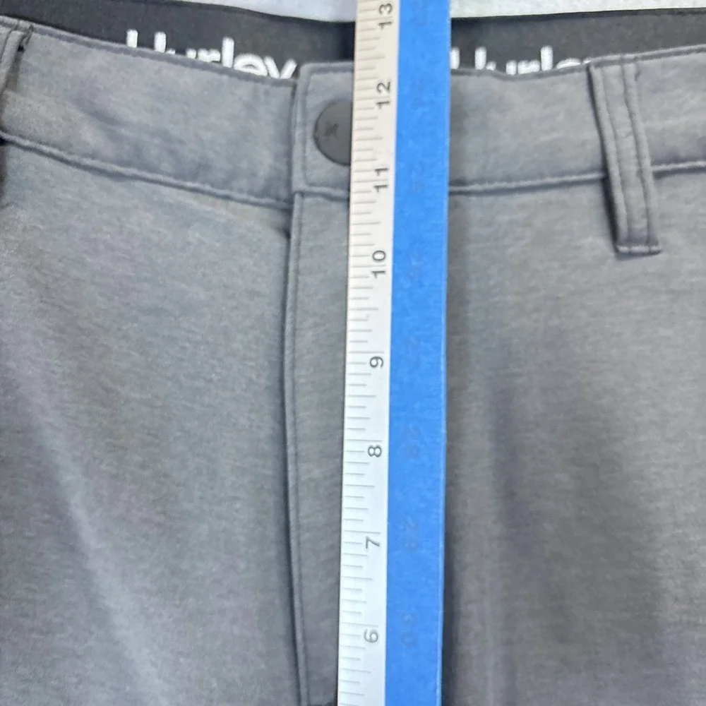 Hurley Men's Grey Hybrid Walk Shorts Performance Golf Size 34